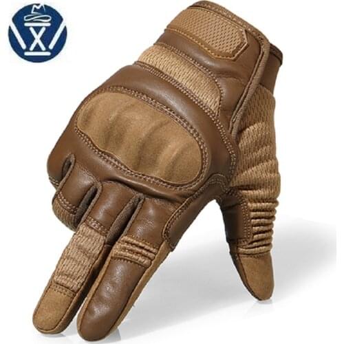 Men cycling non-slip windproof bicycle gloves protective equipment mountain racing cross-country motorcycle full finger gloves