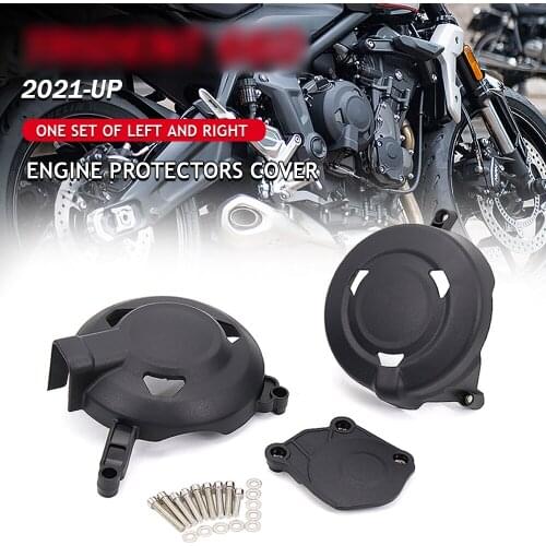 NEW For TRIDENT 660 Motorcycle Part Engine Stator Side Cover Guard Crankcase Carter Protector For Triumph Trident 660 2021 2022