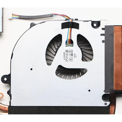 NEW CPU GPU COOLIN FAN FOR CLEVO X170 X170SN X170SM-G X170KMG BS5812HS-U4P DC12V 0.55A BS6812MS-U4N