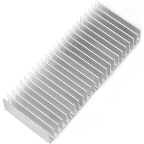 1PcAluminum Heatsink Radiator Extruded Profile Heat Sink for Electronic Chipset 32CB