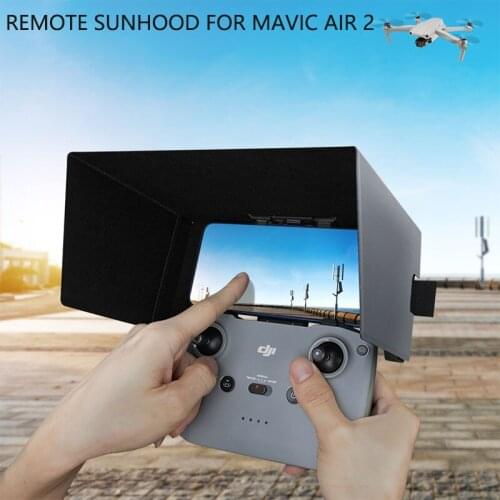 Foldable Smartphone Sunhood For DJI Mavic Mini 2/Mavic Air 2 Remote Control Sunshade for DJI Mavic Air 2 Drone Accessories