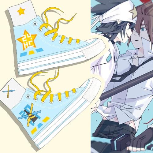 Aotu world Anmicius Ray cosplay shoes lolita punk shoes punk boots canvas daily use shoes Halloween Girly cute high top canvas