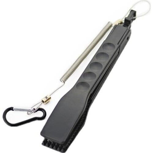 High Quality Fishing Body Tongs Gripper Portable Fishing Pliers Clip Grabber Plier Holder With Fishing Lanyard Fishing Gear
