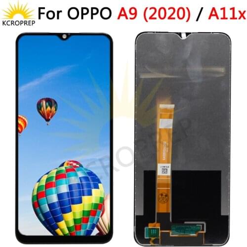 LCD With Frame For OPPO A9 2020 A11X Display CPH1937 CPH1939 CPH1941 LCD Screen Touch Digitizer Assembly A9 2020 LCD Replacement