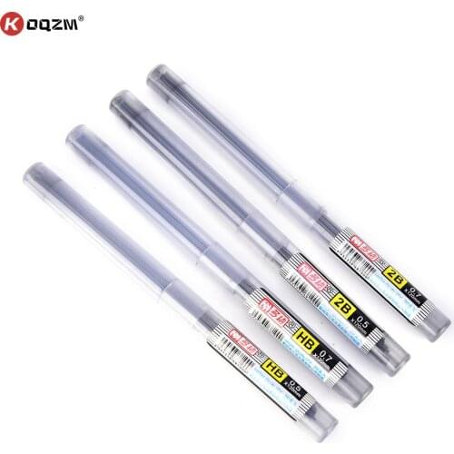 2pcs Pencil Lead 2B/ HB Mechanical Pencil Lead Art Sketch Drawing Color Lead School Office Supplies 0.5mm/ 0.7mm