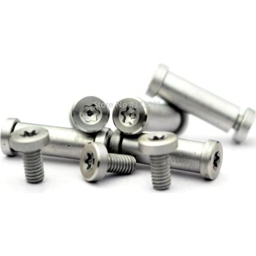 4pcs Shank Screws Plum Heads Flat Screws T8 Handlebar Locking Screws Rivets Handle Patch DIY Fk06