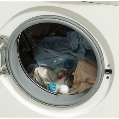 6pcs nylon laundry ball decontamination washing machine washing and protecting ball sticking and removing hair removal M68E