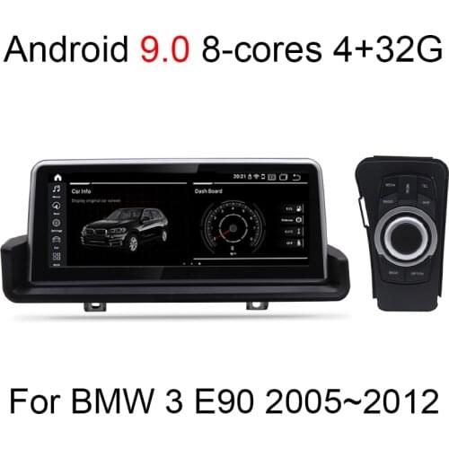 Android 9.0 8 cores 4G+32G Car multimedia Player Navigation GPS radio For BMW 3 E90 E91 E92 E93 Original