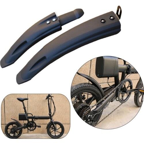 MTB Tough Mudguard Adjustable Bicycle Fender Sets E-Bike Fender Quick Release Widen Lengthen 14-18 Inch
