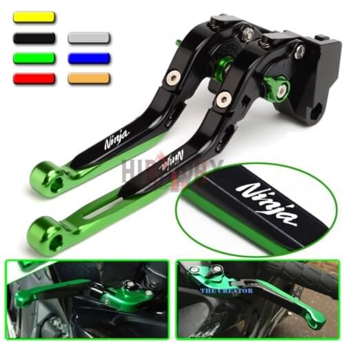 For KAWASAKI NINJA EX 250R 2008-2016 Z250SL 2016-2017 Motorcycle Aluminum CNC Adjustable Folding Extendable Brake Clutch Levers