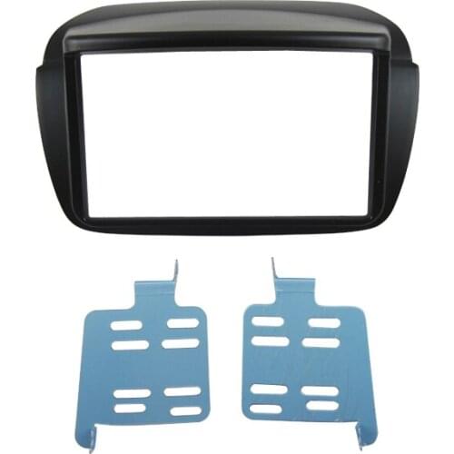 Double Din Car Stereo Fitting Kit for Fiat Doblo 2010+,Opel Combo Tour 2011+ Fascia Trim Panel Facia Plate Frame Adapter Console