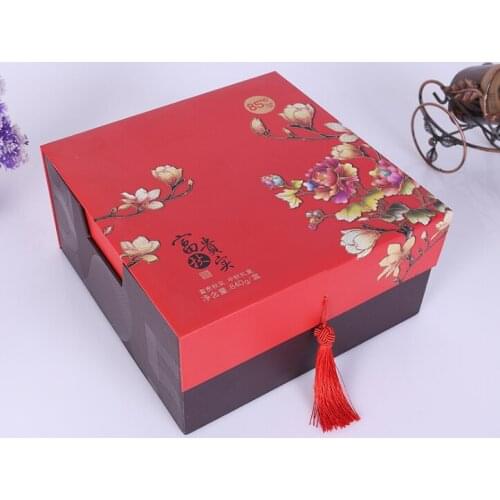 Custom white Color Treat Boxes Birthday Party Favors Shower Favor Christmas Gift Packaging Box ---DH11663