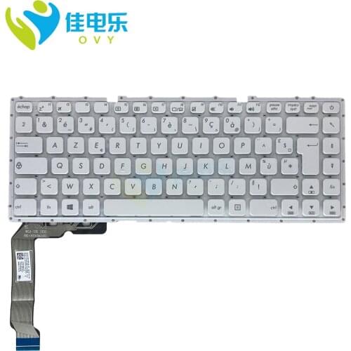 OVY FR Replacement keyboards X441 for ASUS vivobook max X441SA X441U X441N X441SC X441UV French white keyboard 0KNB0 4127FR00