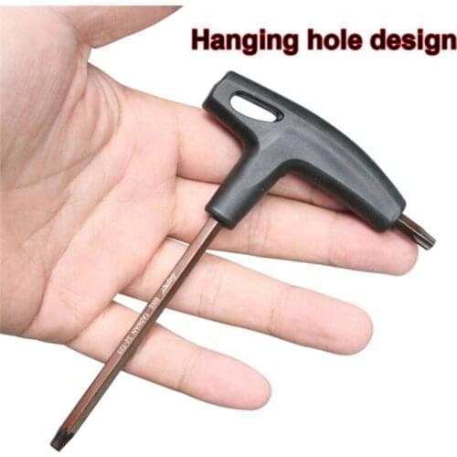 T25 Handle Torx Wrench Mountain Bike Disc Brake Screw Installation And Removal Wrench Bicycle Tools