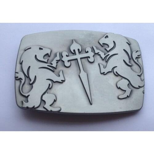 The Lions Belt Buckle JF-BY46 suitable for 4cm wideth belt with continous stock