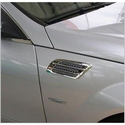 Car Side Vent Air Fender Admission Stickers Decor for Jaguar Land Rover Range Rover/Evoque/Freelander/Discovery