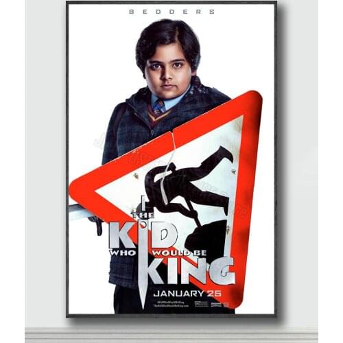 NJ258 The Kid Who Would Be King Movie 3 Silk Posters and Prints wall art Art Poster Home Decor