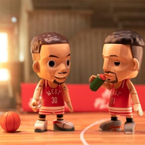 Original Curry Thompson Series Blind Box Toy Figure Basketball Star Random One Boys Birthday Surprise Gift Free Shipping