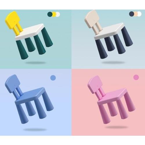Assembled Multi-function Building Blocks Table Chairs childrens toy Chairs comfortable design block Chair for Children