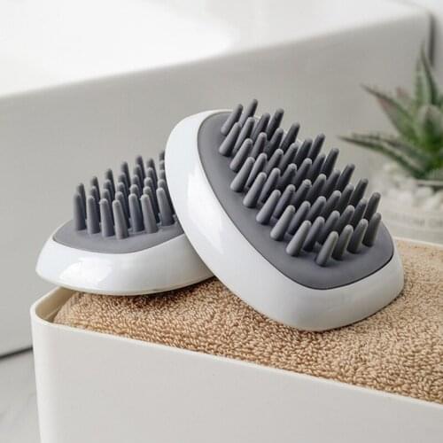 Silicone Shampoo Brush Head Meridian Brush Scalp Massage Brush Shampoo Comb Bath Brush Does Not Hurt Your Hair