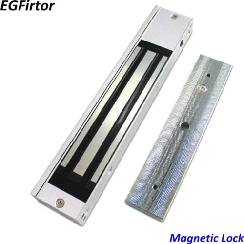 High Quality Access Control System 280KG Magnetic Lock DC12V Electromagnetic Single Electronic Locks