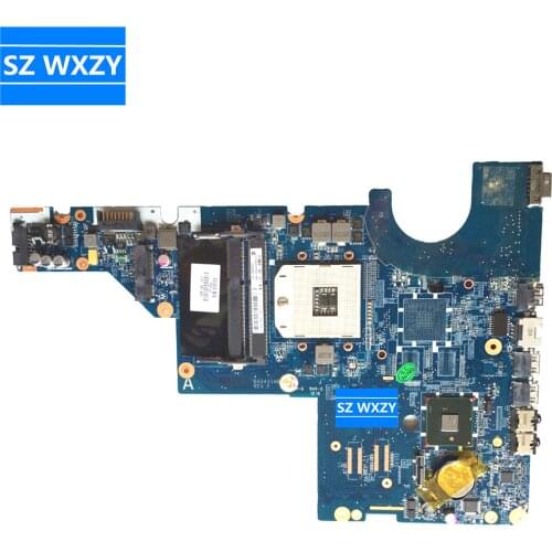 High quality For HP CQ62 CQ42 G42 G62 G72 Laptop Motherboard 595184-001 DA0AX1MB6F1 HM55 PGA989 DDR3 100%Tested Fast Ship