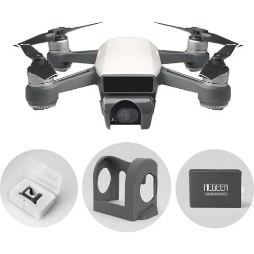 For DJI Spark Gimbal Protector Cap PTZ Camera Cover one Lens Protection Hollow Cover UAV for DJI Spark Drone Accessories