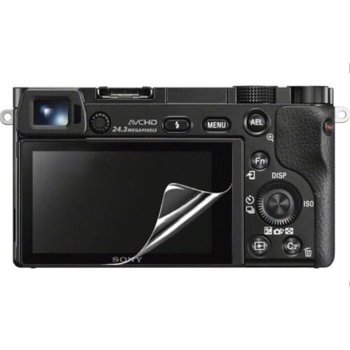 3 x PET Screen Protector Clear Soft Film for Sony Alpha A6400 A6500 A6300 A6000 A6100 A5000 A6600 NEX-7/6/6L/5/5N/5T/5R/3/3N/3C