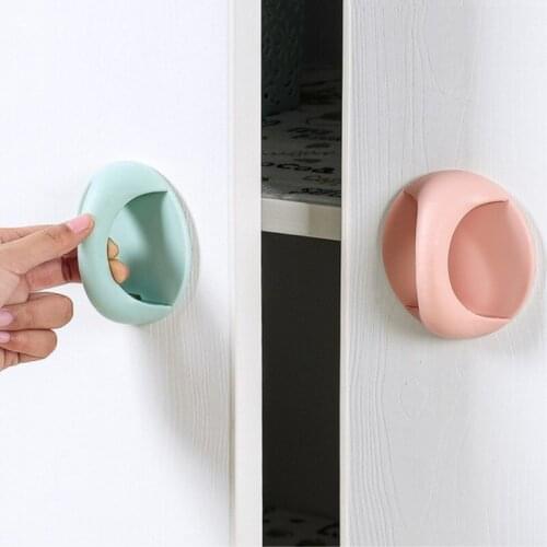 1PC Multi-purpose door window auxiliary handle for Cabinet Cupboard Wardrobe Drawer Pulls Knobs Door Window Handle Sticker