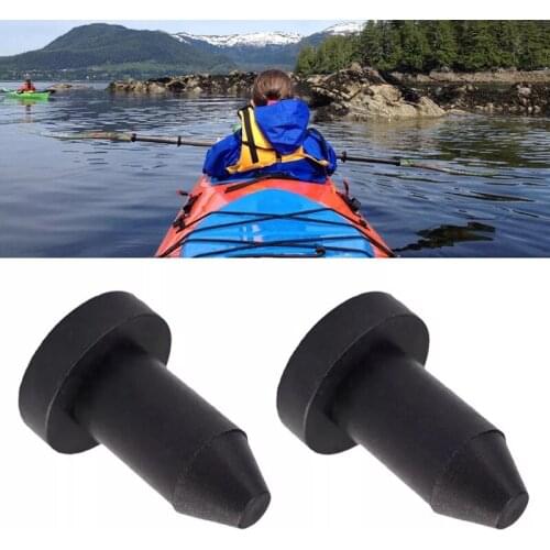 4Pcs Kayak Push-in Drain Plug Silicone Drain Waterproof Plug Boat Scupper Plugs Canoe Drain Stoppers Kayak Accessories