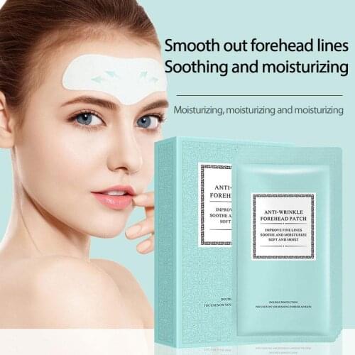 5pcs/6pcs Forehead Lines Sticker Dilute Dry Lines And Fine Lines Flat Forehead Wrinkles Anti-wrinkle Firming Face Skin Skin Care