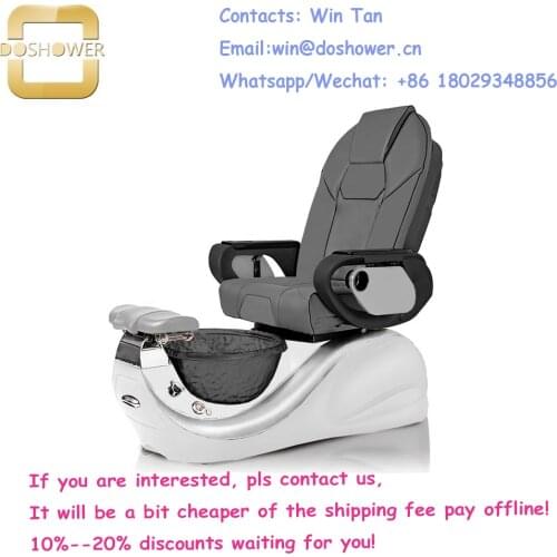 Customizad foot pedicure spa chair with modern pedicure chair of nail salon furniture for autofiller pedicure spa chair luxury