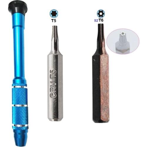 CR-V Torx Bit T5 T6 Screwdriver Repair Tool Opening for Apple Mac mini 2014 Mac mini Unibody A1347 SSD Replacement Tool Kit