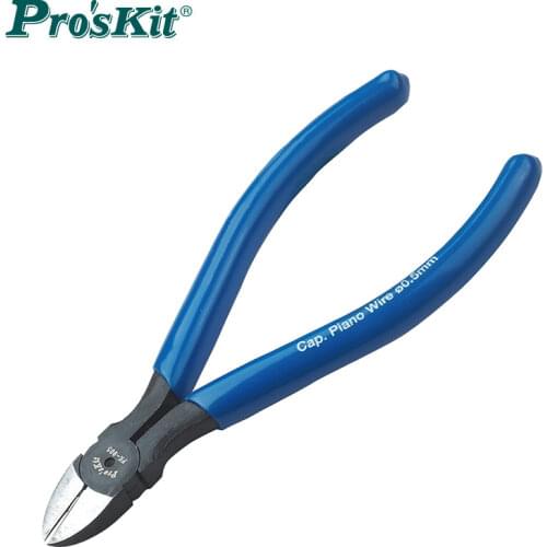 Pro 'skit 5-inch electrical wire shear bevel pliers 8pk-905-c plus hard rust-proof hard wire spring steel bevel pliers hand tool