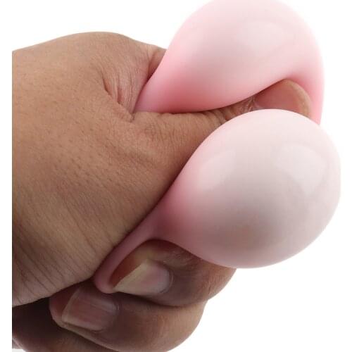 Stress Reliever Toys Antistress Squishy 4pc Stress Relief Solid Color Squeezing Ball Toy Gift For Children And Adult Toy Balle