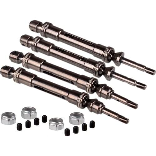 Steel Front/Rear Drive Shaft 6851& 6852 For RC Model 1/10 RC TRAXXAS SLASH Short Courst Truck Rally VXL Stampede 4x4 VXL
