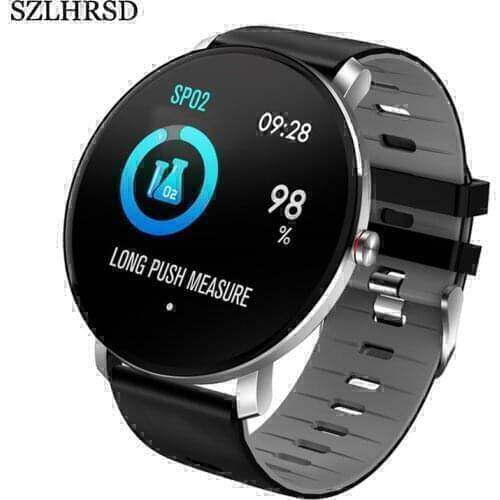 For OPPO A9 (2020) A92s A52 A72 A31 A12e A91 Realme X50 Pro Smart Watch IP68 Smart Bracelet Heart Rate Monitor Fitness Exercise