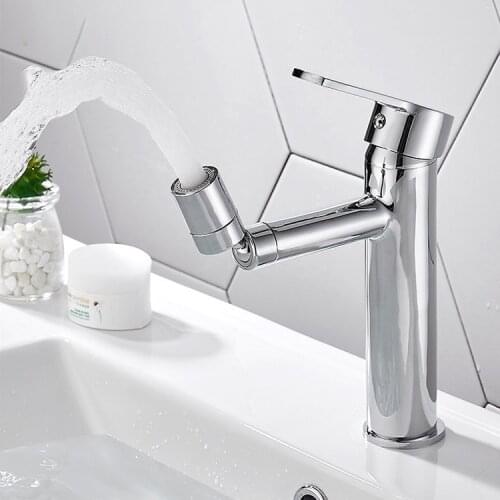 720°Universal Splash Filter Faucet Spray Head Anti Splash Filter Faucet Children Movable Kitchen Tap Water Saving Nozzle Sprayer