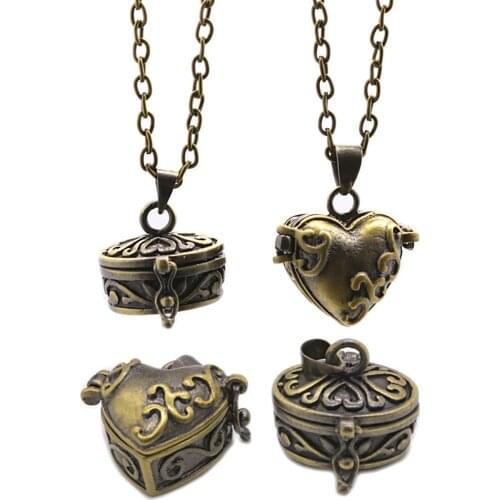 Cremation Urn Jewelry Hair Ashes Holder Necklace Keepsake Pendant Memorial for Pet Dogs Cats