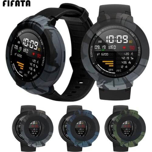 FIFATA TPU Protection Cover Case For Xiaomi Huami Amazfit Verge Silicone Protector Protective Shell For Amazfit 3 Smart Watch