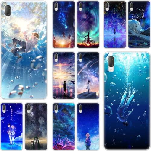 Starry Day Anime Hard Case For Sony Xperia L1 L2 L3 X XA XA1 XA2 XA3 Ultra 10 Plus E5 XZ XZ1 XZ2 Compact XZ3 XZ5 2 20 Cover