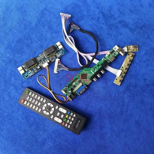 1280*1024 kit Fit M170E1/M170E2/M170E3/M170E4/M170E5 LCD screen drive board 30 Pin LVDS Analog 4-CCFL AV VGA USB HDMI-compatible