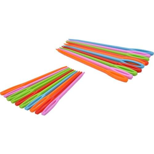 20pcs/Set 7/9cm Large Eye Sewing Needles Plastic Wool Sewing Embroidery Tapestry Needles Cross Darning Stitchery Needles