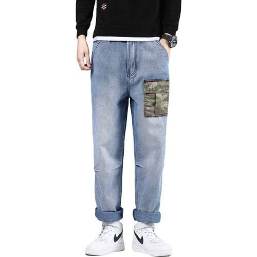 ANPOETCHY Mens Camouflage Jeans China
