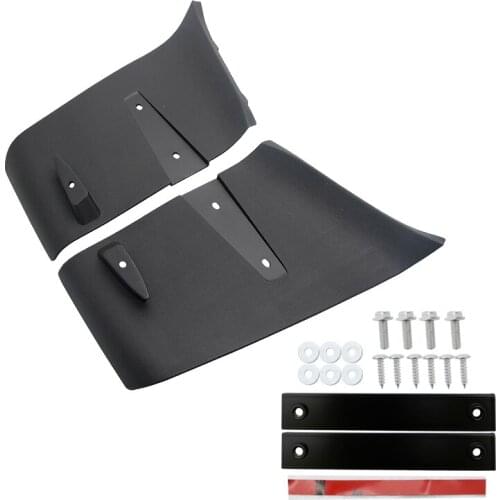 For Ford Rear Bumper Diffuser Valance Aero Foil Cover Kit Fit for Mustang GT 2018 2019 Car styling