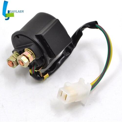 Starter Relay Solenoid For Yamaha SRX250T XS 400RJ 400RK Seca XS1100 XS750 XS850 XV 535 Virago YX600 Radian YFM 80 Badger