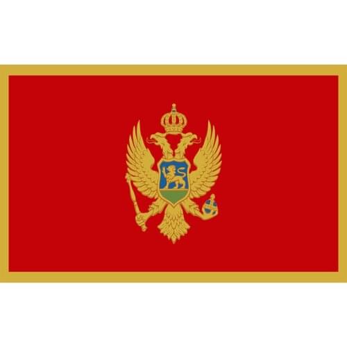 Yehoy hanging 90*150cm Montenegro Flag For Decoration