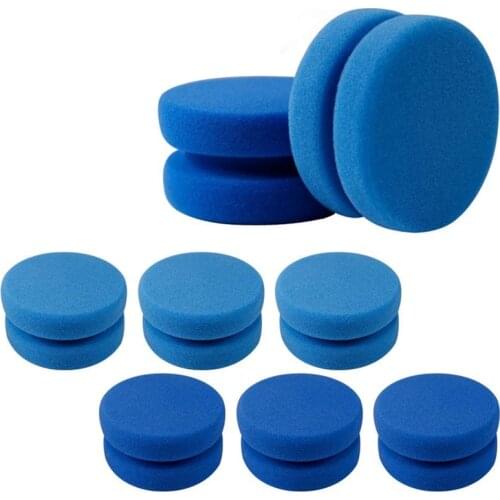 Paint Sponges Double Layer Circular Painting Sponge Reusable and Washable for Tire Detailing,Painting,Kitchen Cleaning