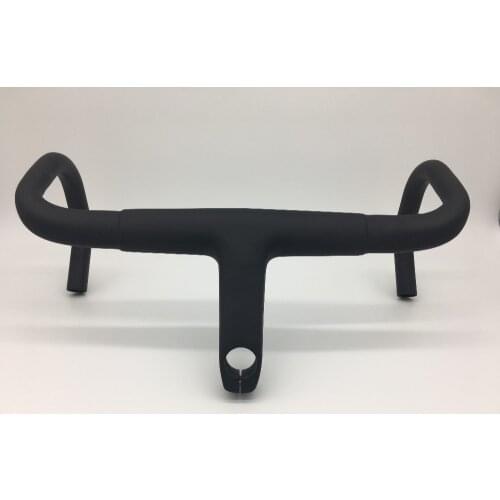 Hot and popular design high quality fasterway areo Full Carbon Road Bicycle integrated handlebar with stem for 28.6mm fork steer