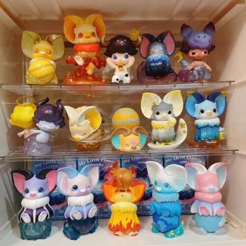Original POP Mart YOKI My Little Planet Series Blind Box Toys Doll Random One Cute Anime Figure Gift Free Shipping